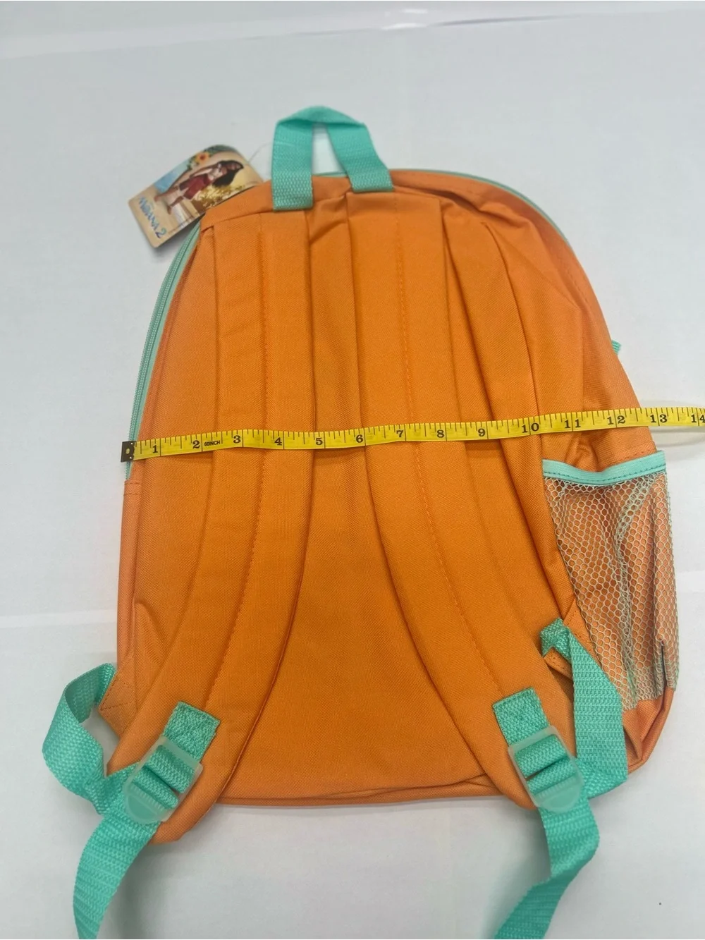 Disney Moana Kids Backpack - Teal, Red, Yellow, Green NWT